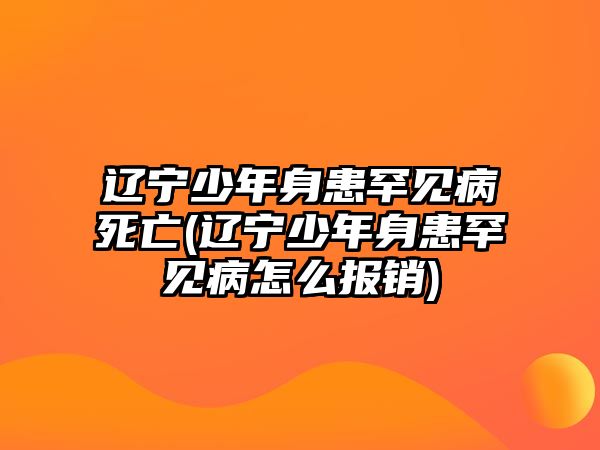 遼寧少年身患罕見病死亡(遼寧少年身患罕見病怎么報銷)