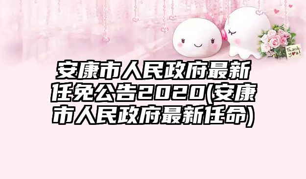 安康市人民政府最新任免公告2020(安康市人民政府最新任命)